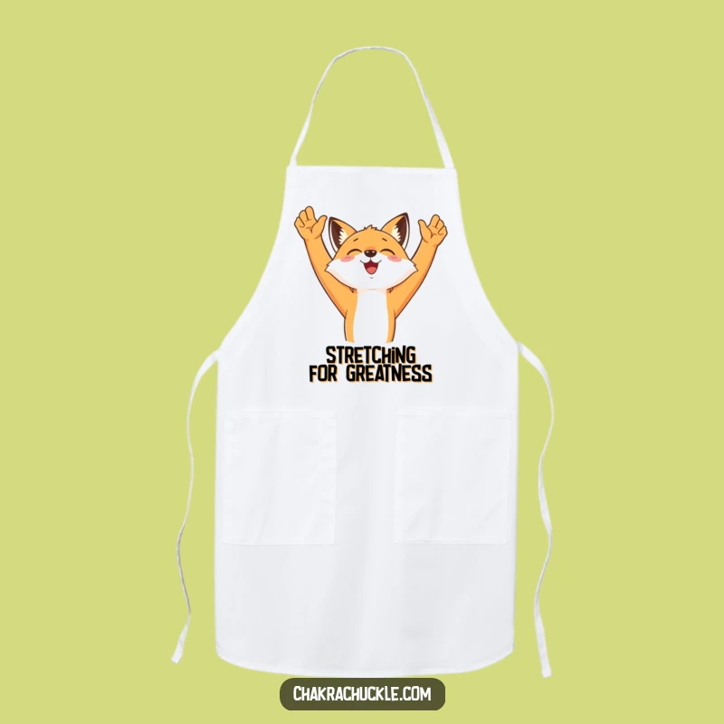 Funny Fox Chef Apron - Cook Up Smiles with this Joyful Kitchen Essential, Gift!