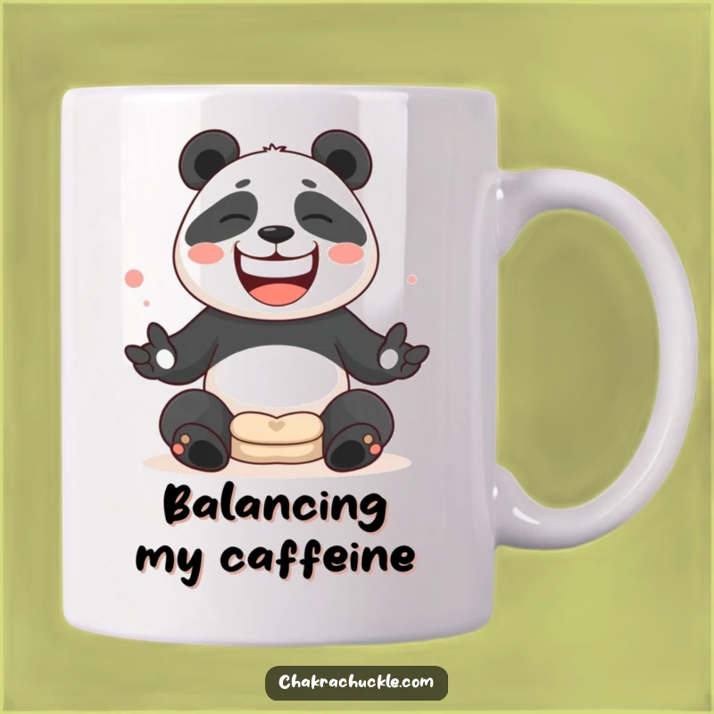 Funny Panda Juggling Mug - Hilarious Yoga Lover Gift Idea