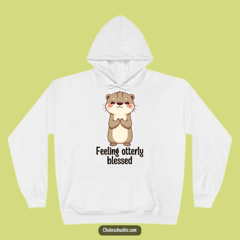 Cozy Funny Otter Hoodie: Ultimate Gratitude Comfort for a Perfect Gift