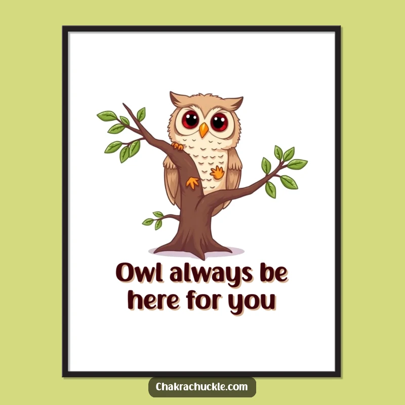 Free Printable Owl Yoga Wall Art - Hilarious Downloadable Decor for Quirky Spaces
