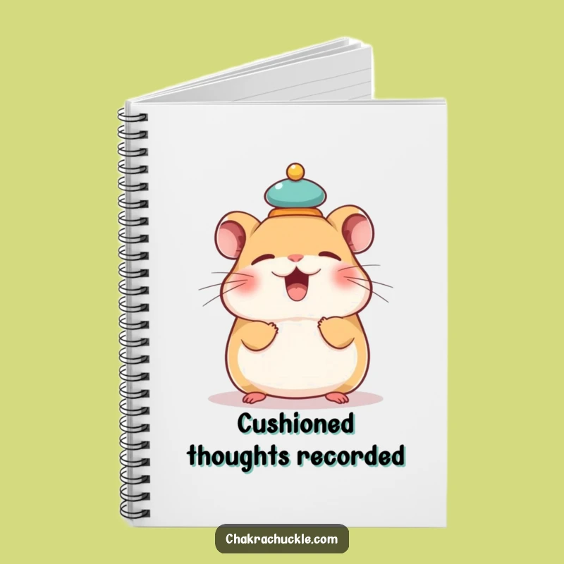 Funny Hamster Journal: Jot Down Thoughts with Balanced Humor