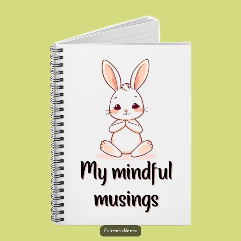 Funny Yoga Bunny Notebook: Journal Your Journey, a Peaceful Hilarious Gift
