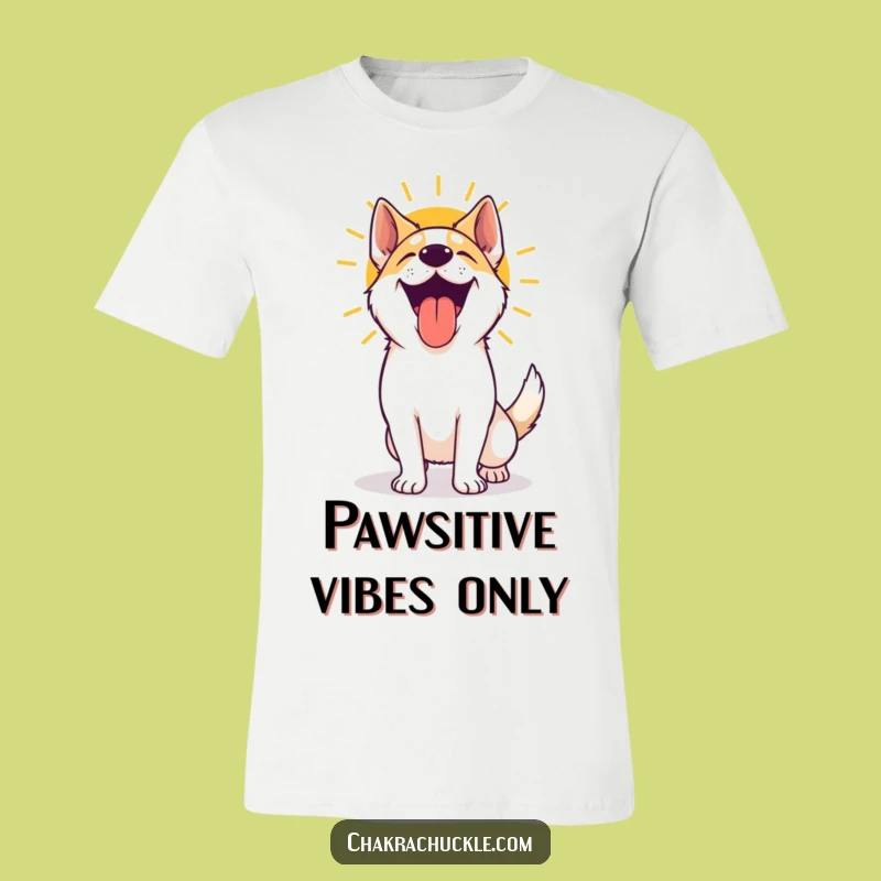 Funny Yoga Dog T-Shirt: Happy Pooch Panting After Sun Salutation, Hilarious Gift!